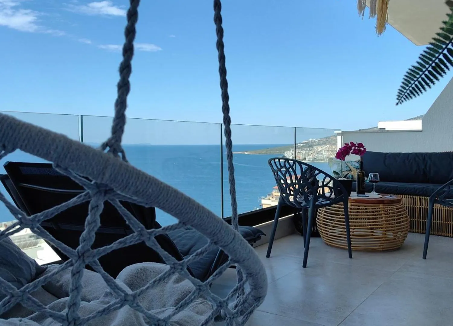 Апартаменты Luxury Panorama View With A Pool Саранда 0*,