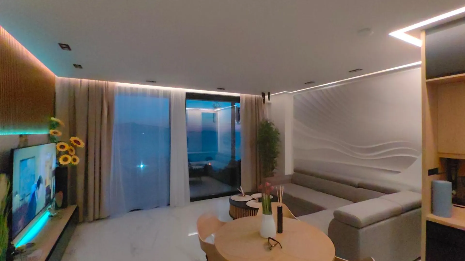 Апартаменты Luxury Panorama View With A Pool Саранда